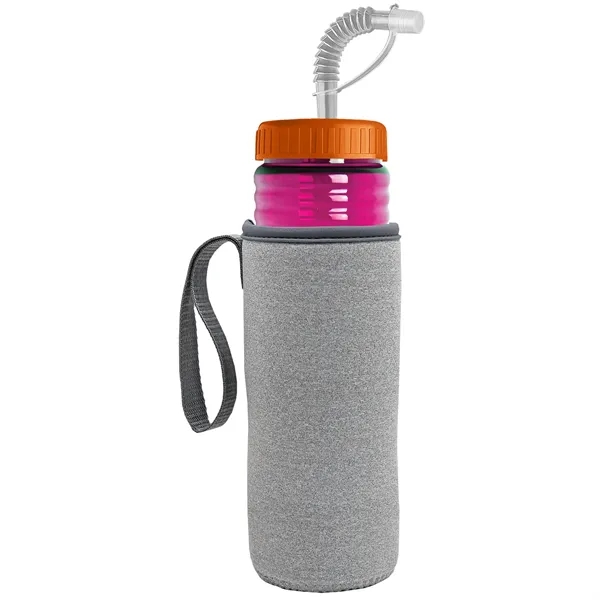 Garyline® Lifeguard Bottle with Straw Lid and Insulated C...... from ASI 40480 Koozie Group