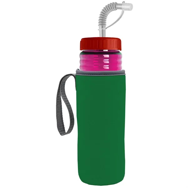 Garyline® Lifeguard Bottle with Straw Lid and Insulated C...... from ASI 40480 Koozie Group