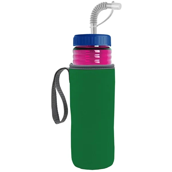 Garyline® Lifeguard Bottle with Straw Lid and Insulated C...... from ASI 40480 Koozie Group