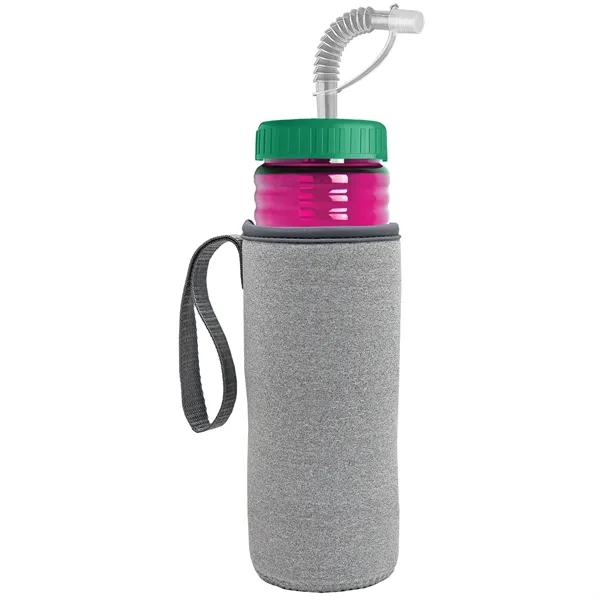 Garyline® Lifeguard Bottle with Straw Lid and Insulated C...... from ASI 40480 Koozie Group