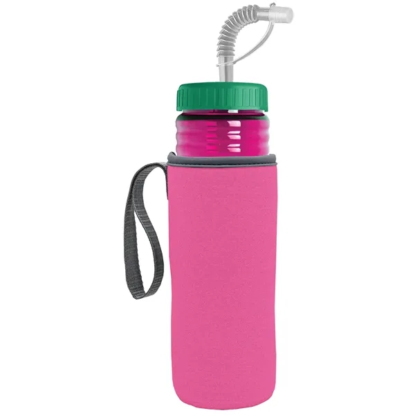 Garyline® Lifeguard Bottle with Straw Lid and Insulated C...... from ASI 40480 Koozie Group