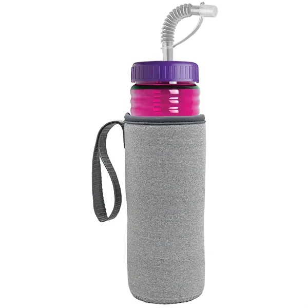 Garyline® Lifeguard Bottle with Straw Lid and Insulated C...... from ASI 40480 Koozie Group