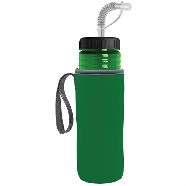 Garyline® Lifeguard Bottle with Straw Lid and Insulated C...... from ASI 40480 Koozie Group