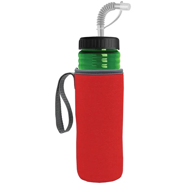 Garyline® Lifeguard Bottle with Straw Lid and Insulated C...... from ASI 40480 Koozie Group
