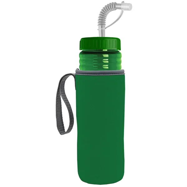Garyline® Lifeguard Bottle with Straw Lid and Insulated C...... from ASI 40480 Koozie Group