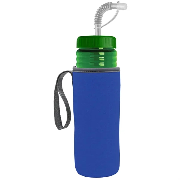 Garyline® Lifeguard Bottle with Straw Lid and Insulated C...... from ASI 40480 Koozie Group