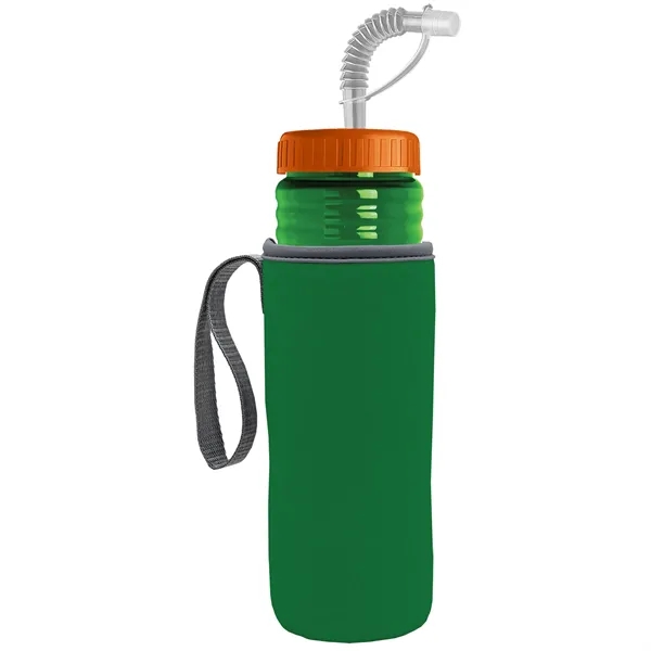 Garyline® Lifeguard Bottle with Straw Lid and Insulated C...... from ASI 40480 Koozie Group