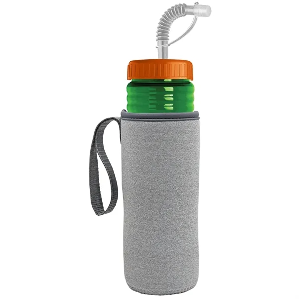 Garyline® Lifeguard Bottle with Straw Lid and Insulated C...... from ASI 40480 Koozie Group