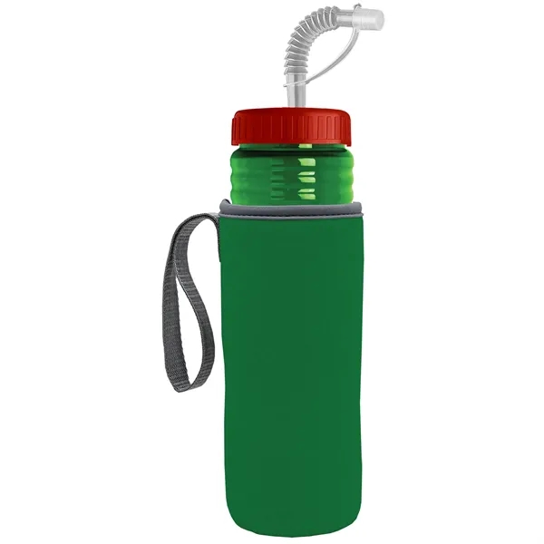 Garyline® Lifeguard Bottle with Straw Lid and Insulated C...... from ASI 40480 Koozie Group