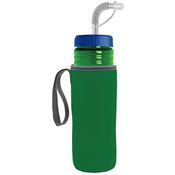 Garyline® Lifeguard Bottle with Straw Lid and Insulated C...... from ASI 40480 Koozie Group