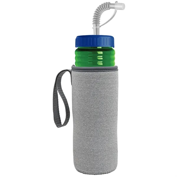 Garyline® Lifeguard Bottle with Straw Lid and Insulated C...... from ASI 40480 Koozie Group