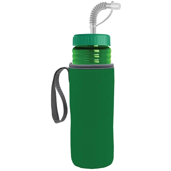 Garyline® Lifeguard Bottle with Straw Lid and Insulated C...... from ASI 40480 Koozie Group