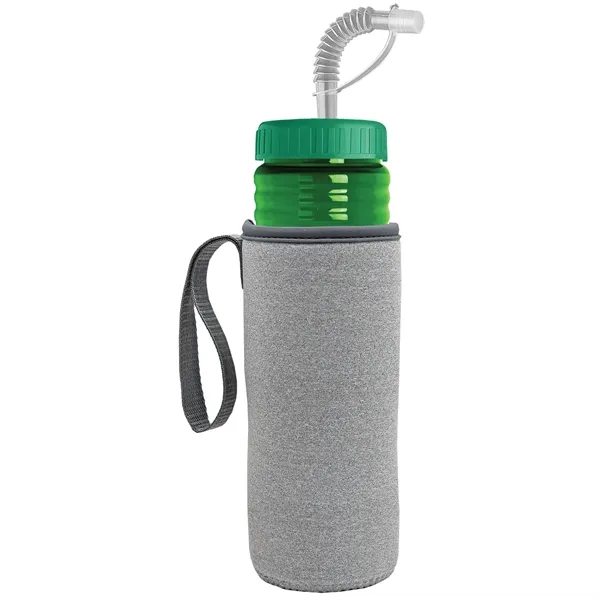 Garyline® Lifeguard Bottle with Straw Lid and Insulated C...... from ASI 40480 Koozie Group