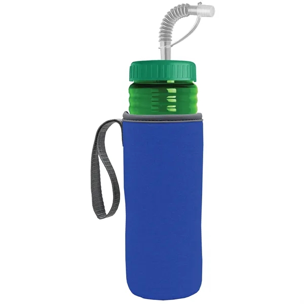 Garyline® Lifeguard Bottle with Straw Lid and Insulated C...... from ASI 40480 Koozie Group