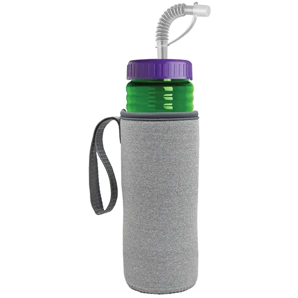 Garyline® Lifeguard Bottle with Straw Lid and Insulated C...... from ASI 40480 Koozie Group