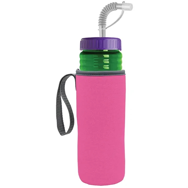 Garyline® Lifeguard Bottle with Straw Lid and Insulated C...... from ASI 40480 Koozie Group