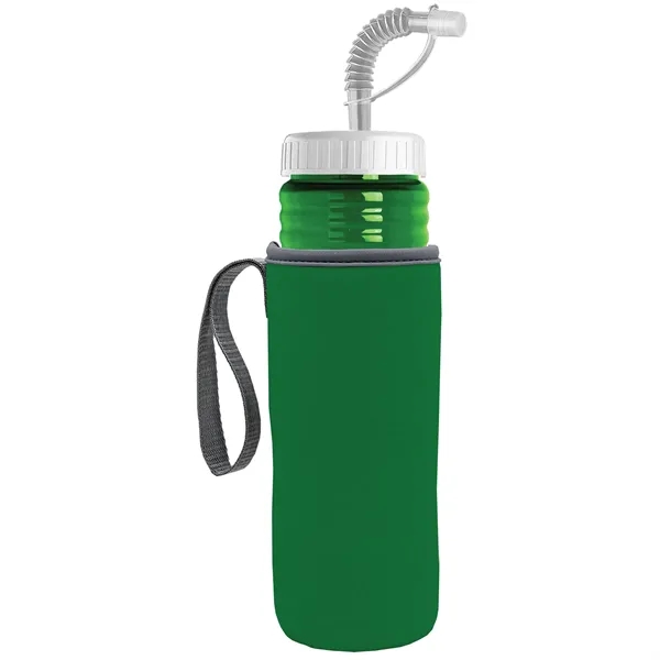 Garyline® Lifeguard Bottle with Straw Lid and Insulated C...... from ASI 40480 Koozie Group