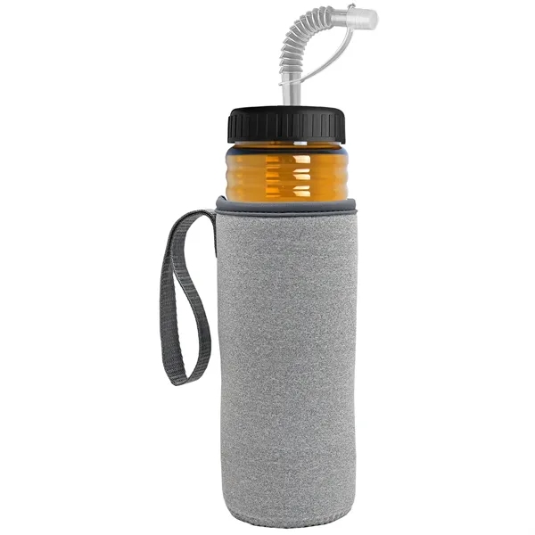 Garyline® Lifeguard Bottle with Straw Lid and Insulated C...... from ASI 40480 Koozie Group