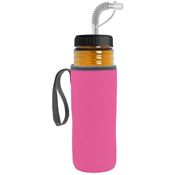Garyline® Lifeguard Bottle with Straw Lid and Insulated C...... from ASI 40480 Koozie Group