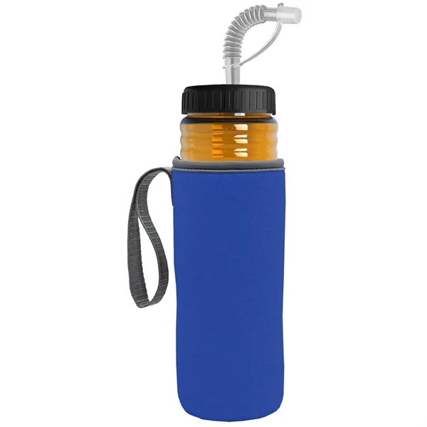 Garyline® Lifeguard Bottle with Straw Lid and Insulated C...... from ASI 40480 Koozie Group