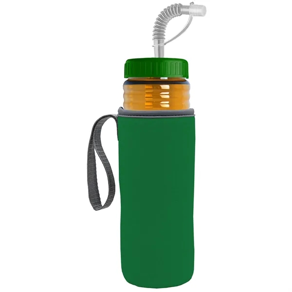 Garyline® Lifeguard Bottle with Straw Lid and Insulated C...... from ASI 40480 Koozie Group