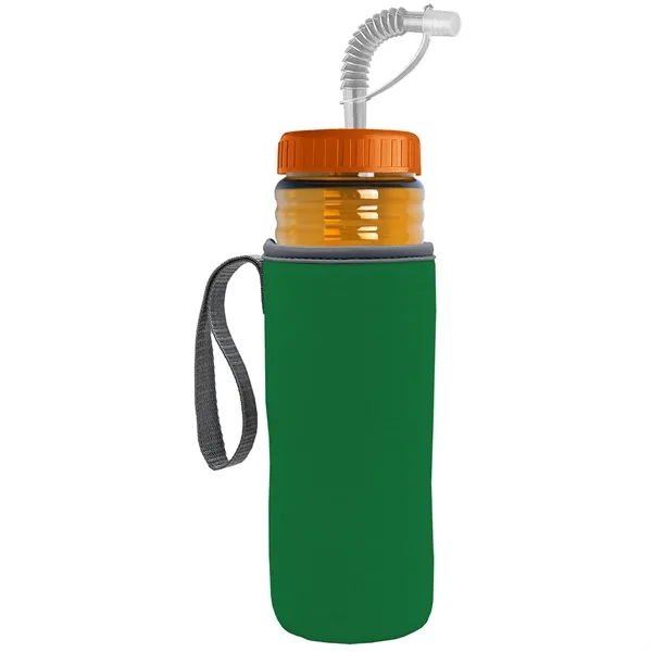 Garyline® Lifeguard Bottle with Straw Lid and Insulated C...... from ASI 40480 Koozie Group