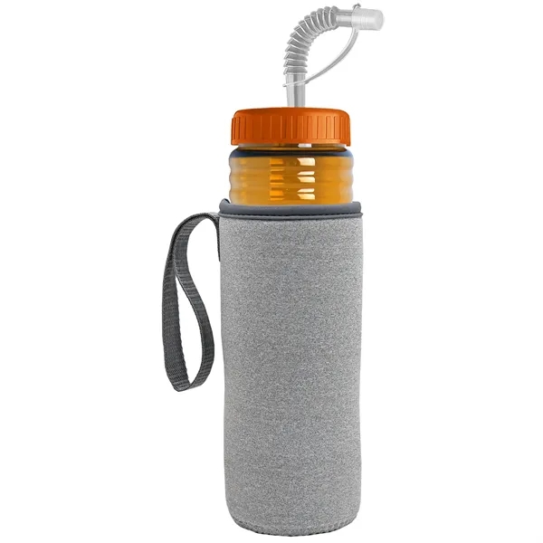 Garyline® Lifeguard Bottle with Straw Lid and Insulated C...... from ASI 40480 Koozie Group