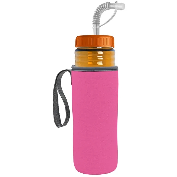 Garyline® Lifeguard Bottle with Straw Lid and Insulated C...... from ASI 40480 Koozie Group