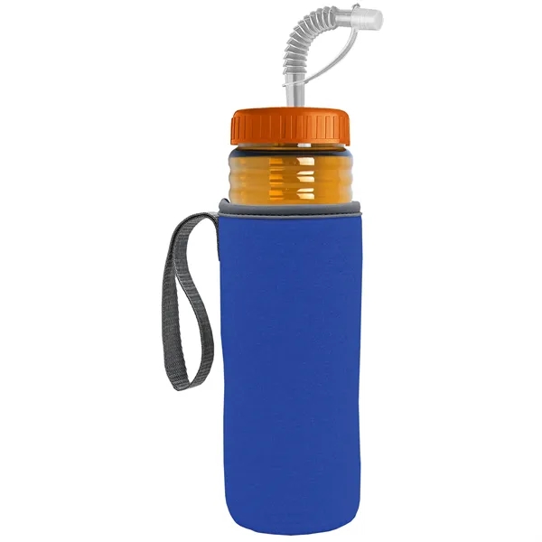Garyline® Lifeguard Bottle with Straw Lid and Insulated C...... from ASI 40480 Koozie Group