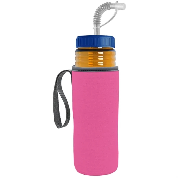 Garyline® Lifeguard Bottle with Straw Lid and Insulated C...... from ASI 40480 Koozie Group