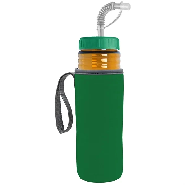 Garyline® Lifeguard Bottle with Straw Lid and Insulated C...... from ASI 40480 Koozie Group