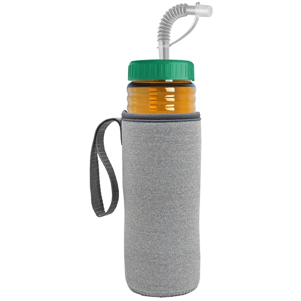 Garyline® Lifeguard Bottle with Straw Lid and Insulated C...... from ASI 40480 Koozie Group