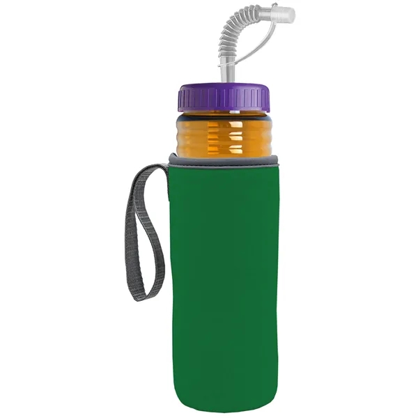 Garyline® Lifeguard Bottle with Straw Lid and Insulated C...... from ASI 40480 Koozie Group