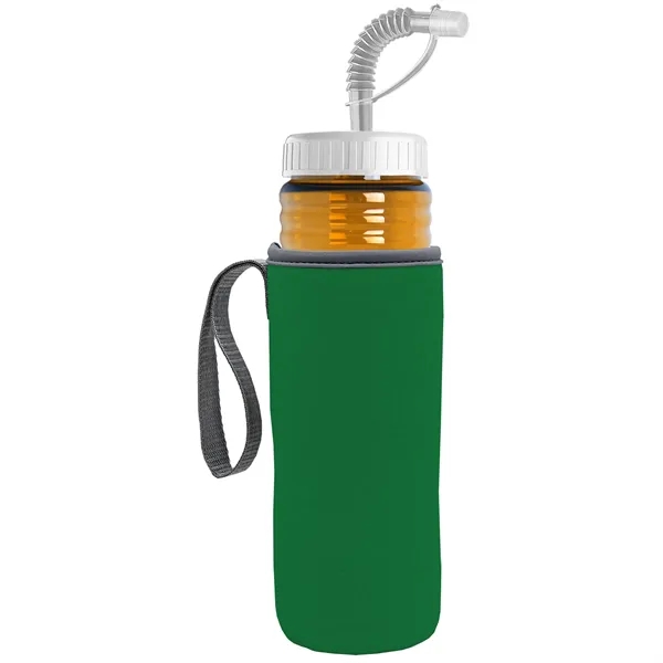 Garyline® Lifeguard Bottle with Straw Lid and Insulated C...... from ASI 40480 Koozie Group