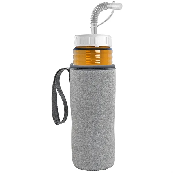Garyline® Lifeguard Bottle with Straw Lid and Insulated C...... from ASI 40480 Koozie Group