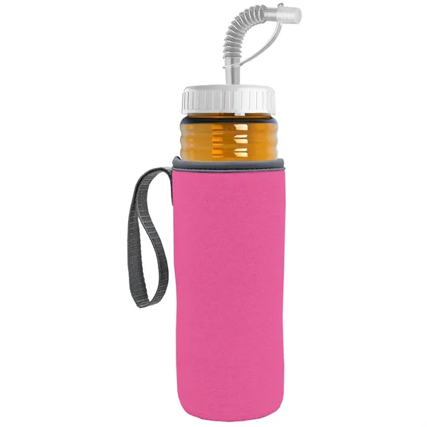 Garyline® Lifeguard Bottle with Straw Lid and Insulated C...... from ASI 40480 Koozie Group