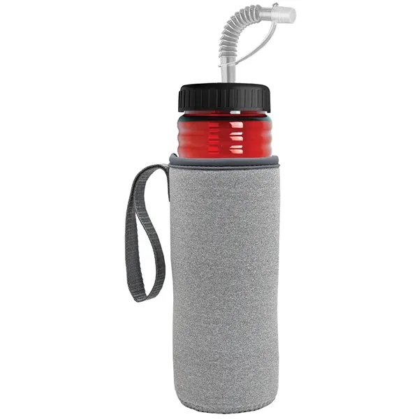 Garyline® Lifeguard Bottle with Straw Lid and Insulated C...... from ASI 40480 Koozie Group
