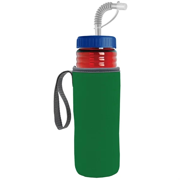 Garyline® Lifeguard Bottle with Straw Lid and Insulated C...... from ASI 40480 Koozie Group