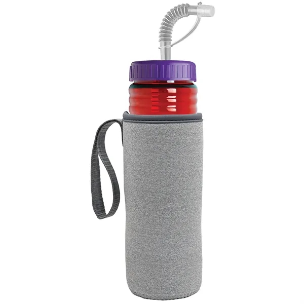 Garyline® Lifeguard Bottle with Straw Lid and Insulated C...... from ASI 40480 Koozie Group