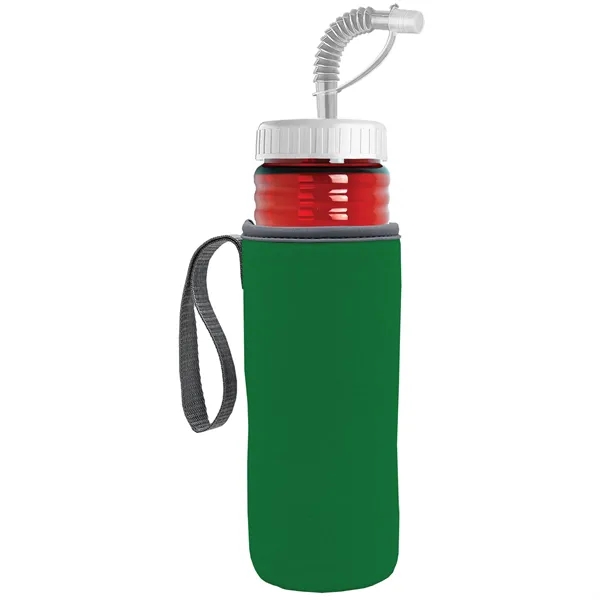 Garyline® Lifeguard Bottle with Straw Lid and Insulated C...... from ASI 40480 Koozie Group