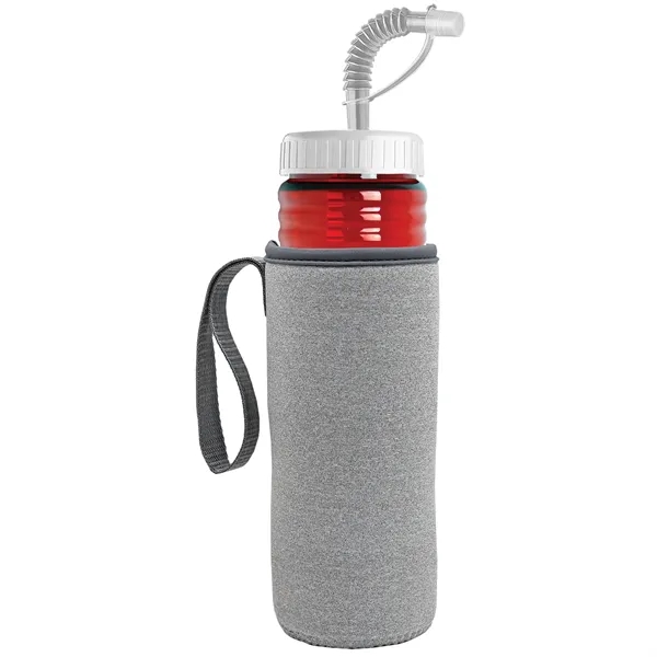 Garyline® Lifeguard Bottle with Straw Lid and Insulated C...... from ASI 40480 Koozie Group