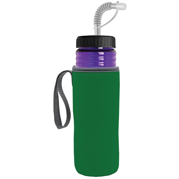 Garyline® Lifeguard Bottle with Straw Lid and Insulated C...... from ASI 40480 Koozie Group