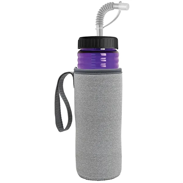 Garyline® Lifeguard Bottle with Straw Lid and Insulated C...... from ASI 40480 Koozie Group