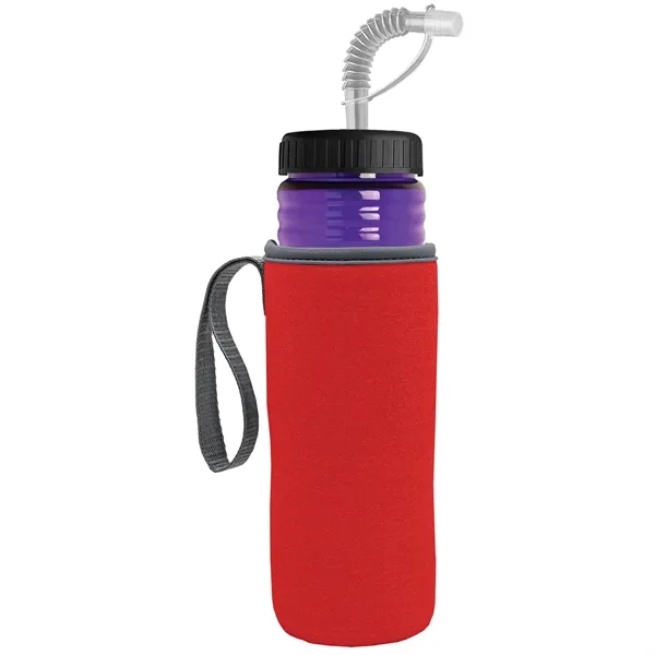 Garyline® Lifeguard Bottle with Straw Lid and Insulated C...... from ASI 40480 Koozie Group