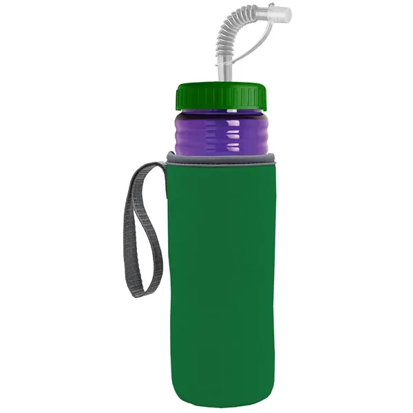 Garyline® Lifeguard Bottle with Straw Lid and Insulated C...... from ASI 40480 Koozie Group