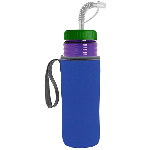 Garyline® Lifeguard Bottle with Straw Lid and Insulated C...... from ASI 40480 Koozie Group
