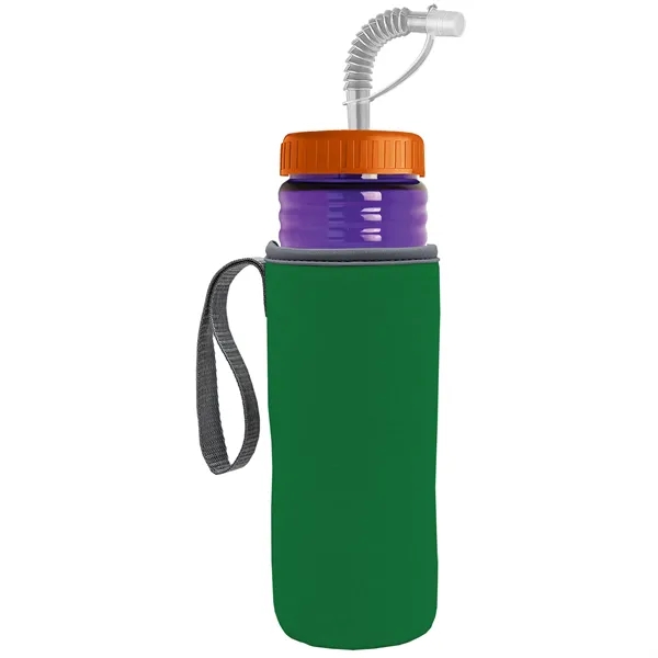 Garyline® Lifeguard Bottle with Straw Lid and Insulated C...... from ASI 40480 Koozie Group