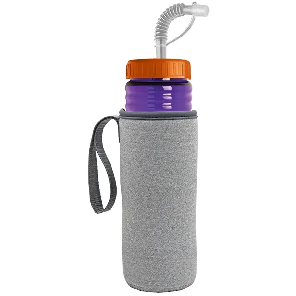 Garyline® Lifeguard Bottle with Straw Lid and Insulated C...... from ASI 40480 Koozie Group