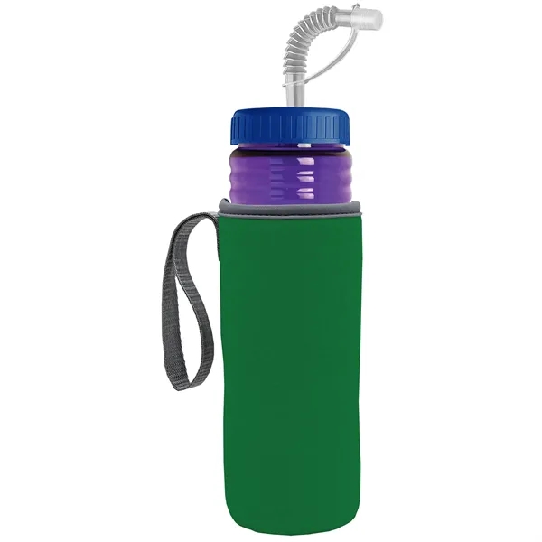Garyline® Lifeguard Bottle with Straw Lid and Insulated C...... from ASI 40480 Koozie Group