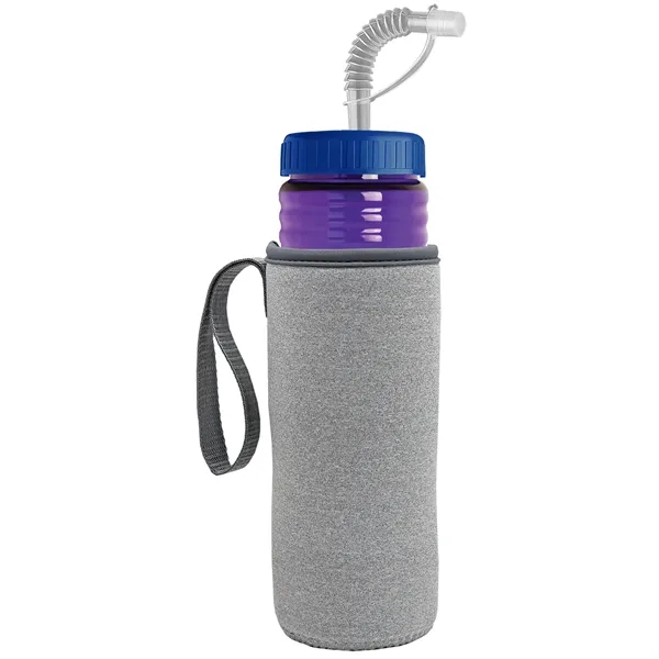 Garyline® Lifeguard Bottle with Straw Lid and Insulated C...... from ASI 40480 Koozie Group